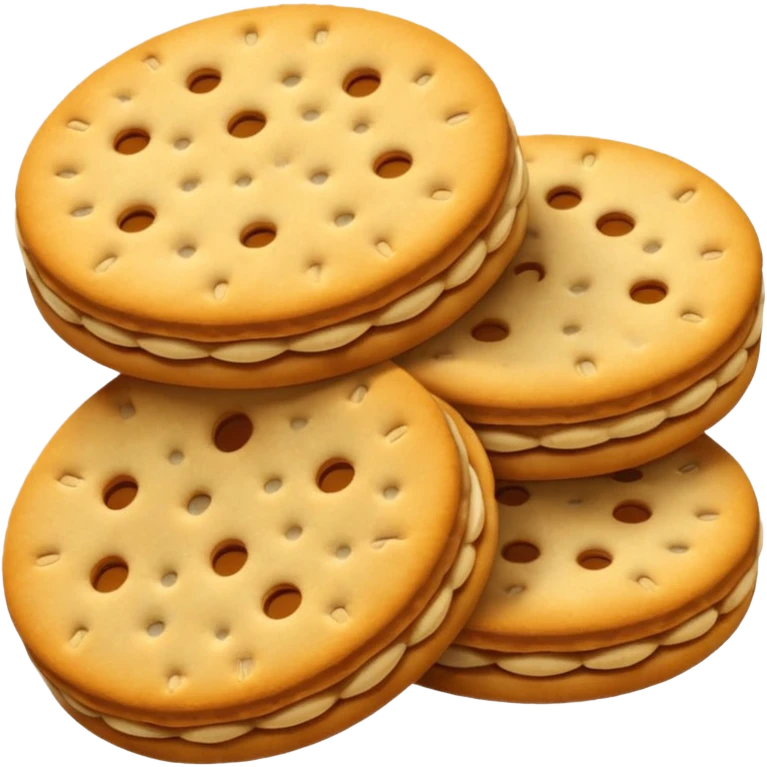 un crackers aux graines en mode emoji google emoji