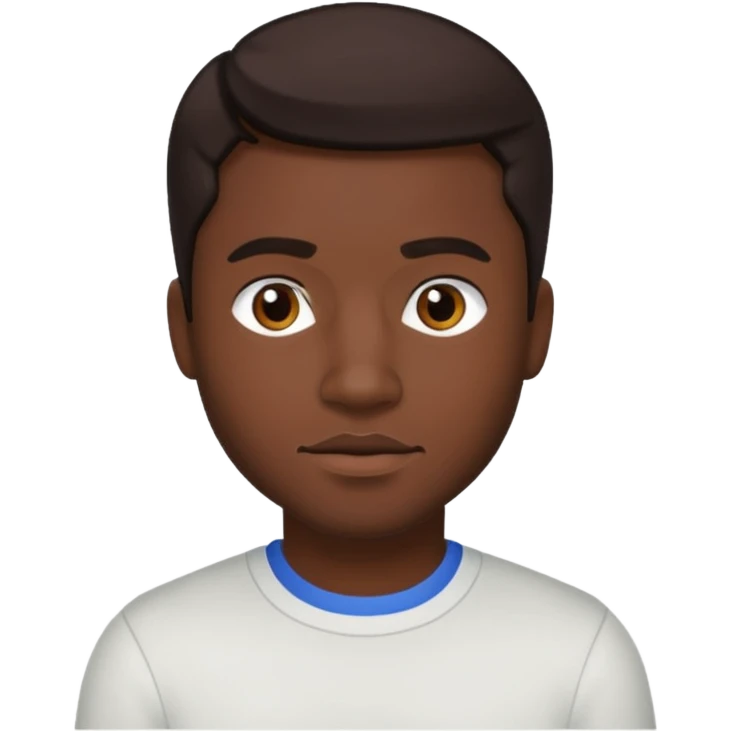 Carl Anthony Payne II with dark brown hair emoji