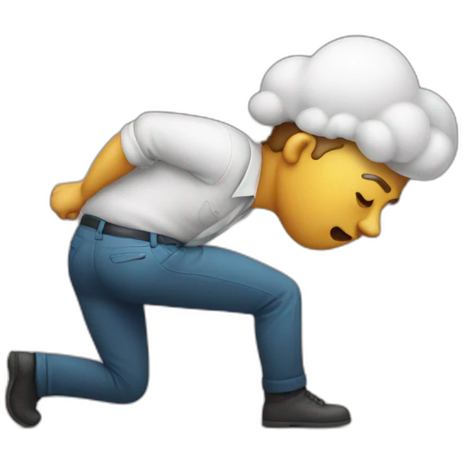 software engineer farting emoji