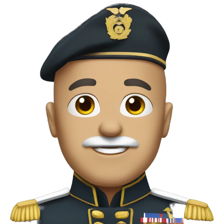 Bald lieutenant dan emoji