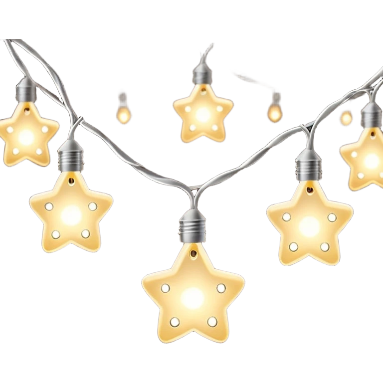 twinkle fairy string lights emoji