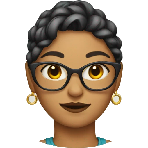 female cool cat emoji