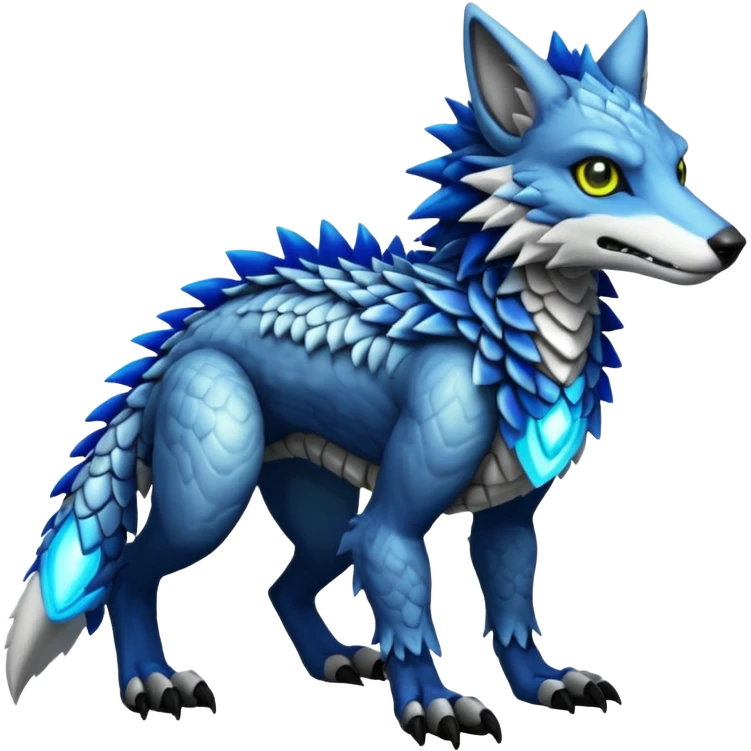 Sergal-Vernid-Trico-Protogen-fusion-hybrid emoji