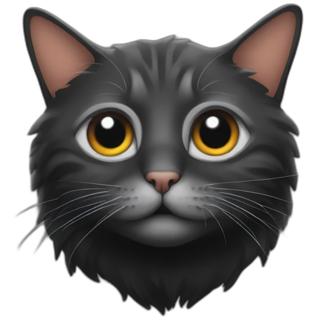 Cat’s black hole emoji