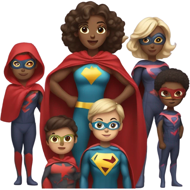 Super mommy emoji