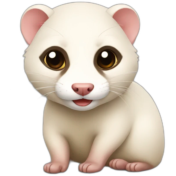 studying ferret emoji