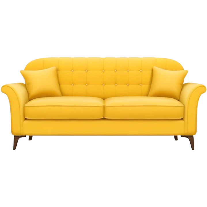 yellow basic sofa
 emoji