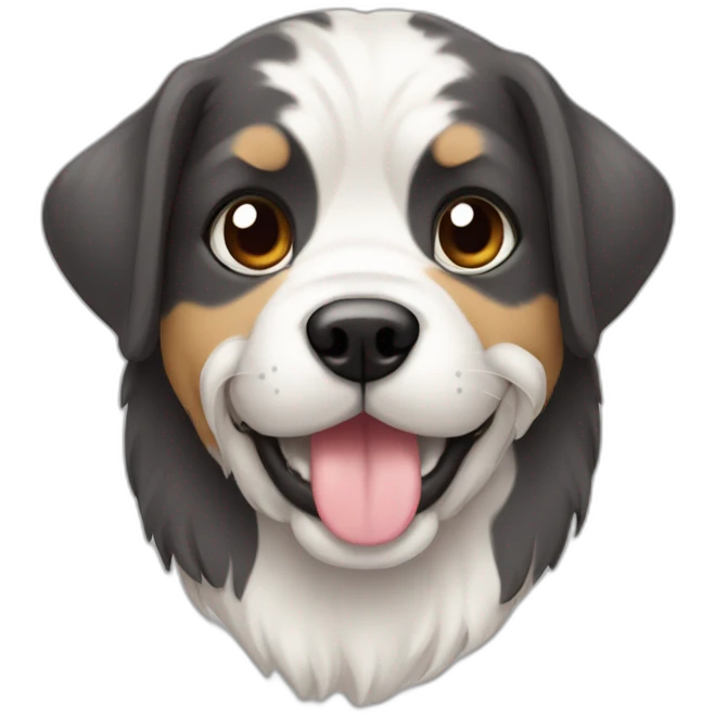 Cachorro com frio emoji