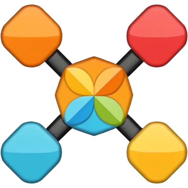 simplified emoji of a quad emoji