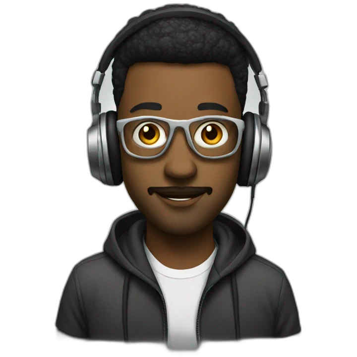 Dj trance emoji