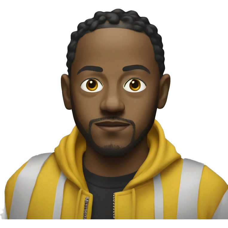 kendrick lamar with mustard emoji