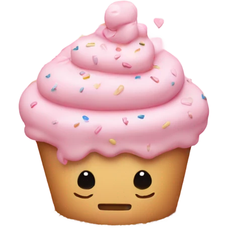 light pink hearts with sprinkles on top emoji