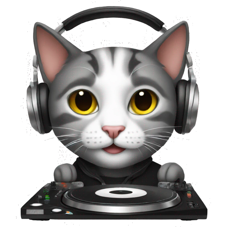 DJ Cat emoji