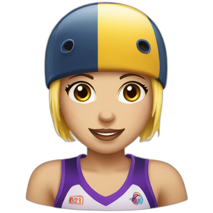 roller derby emoji