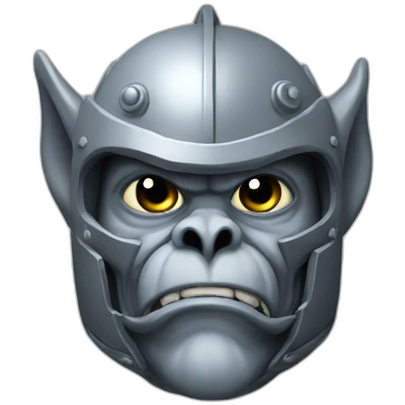 gargoyle with helmet emoji