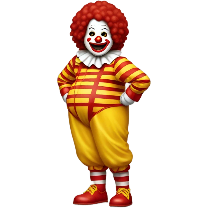 Pregnant ronald mcdonald emoji