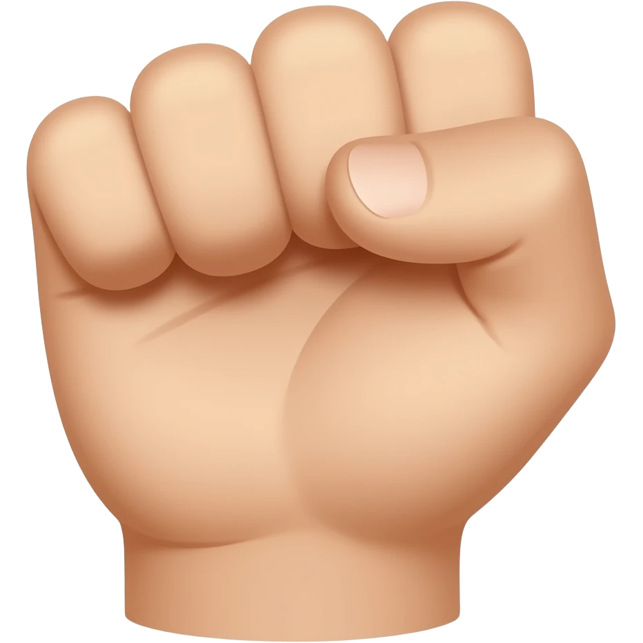 strong hand emoji