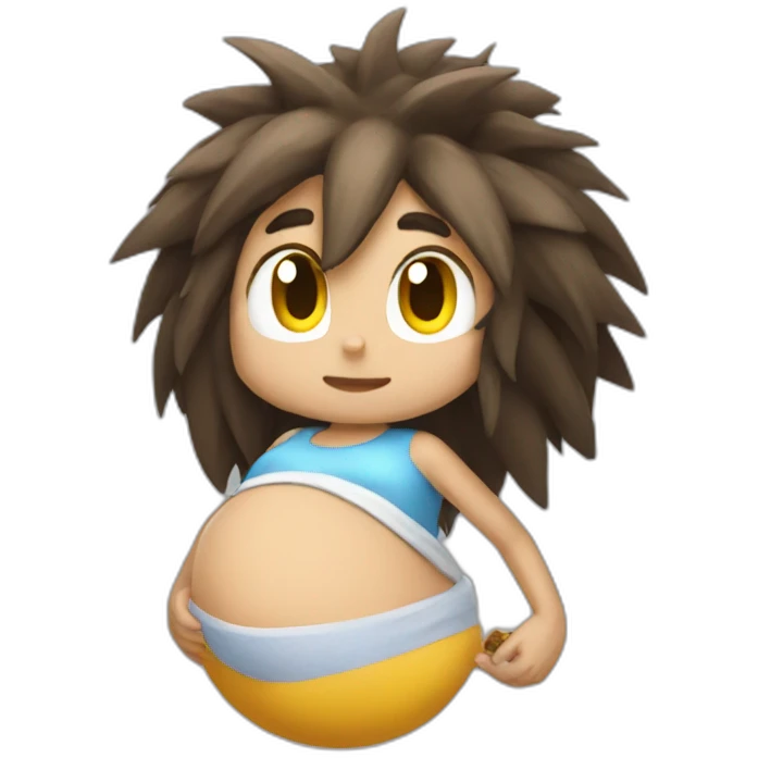 pregnant-sonic-hedgehog emoji
