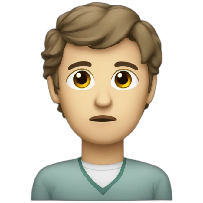 sad spreadsheet emoji