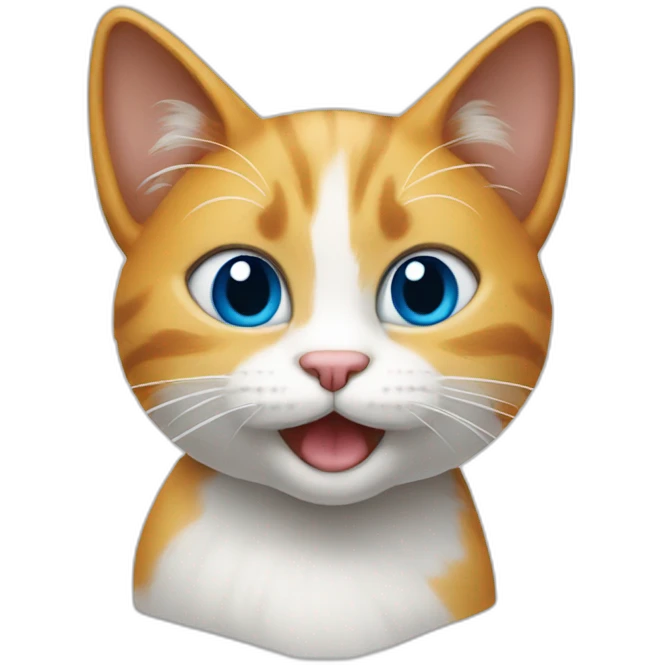 Smurf cat emoji