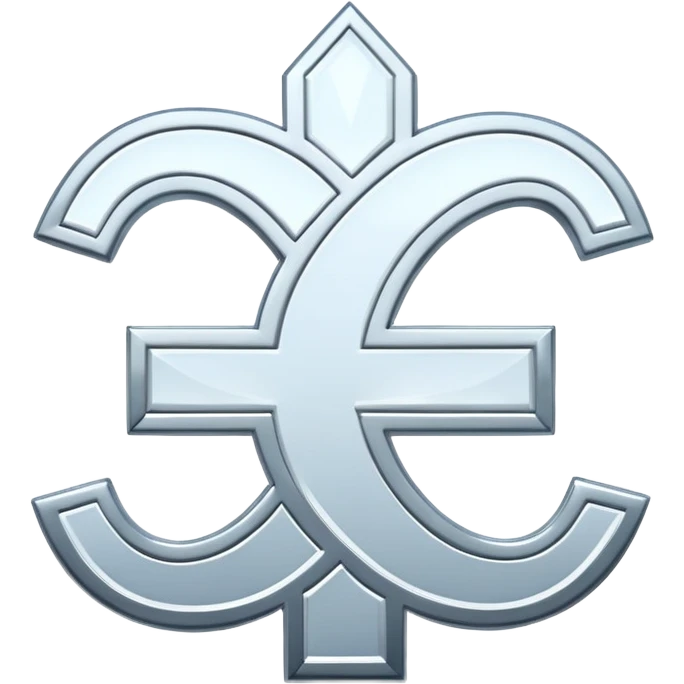 glitter white symbol bank emoji