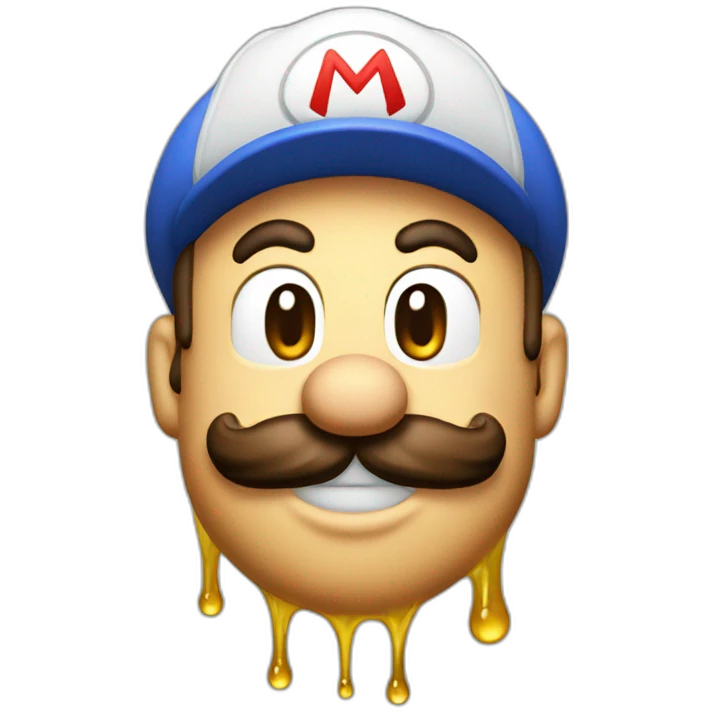 Drip Mario  emoji