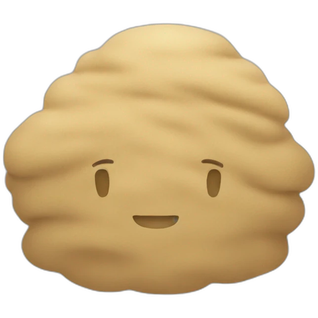 Sand emoji
