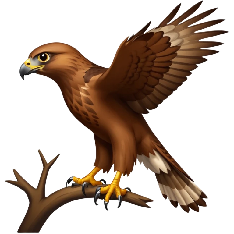 Hawk emoji