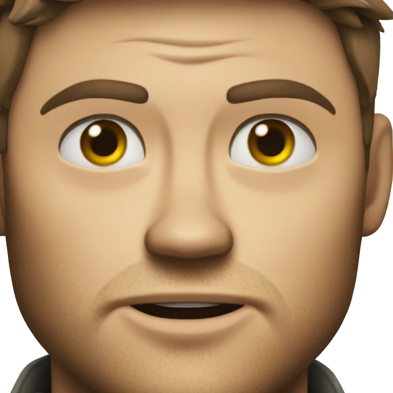 Jensen Ackles mad face emoji
