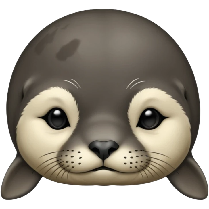 Frowning Sleeping seal  emoji