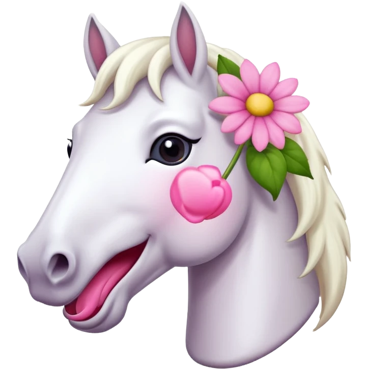 🤍🌸🐴 emoji