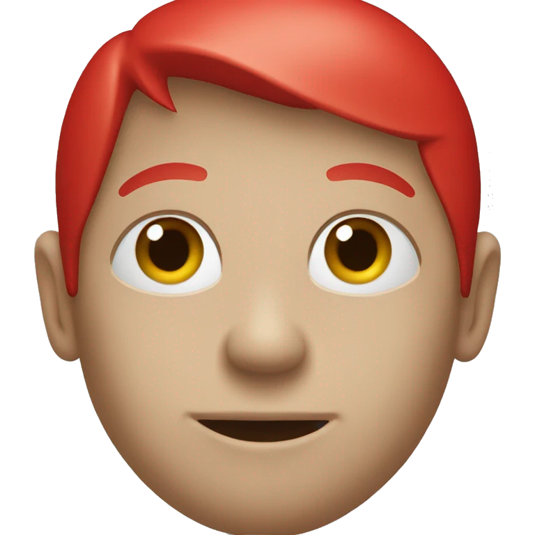 Letter H with red background emoji