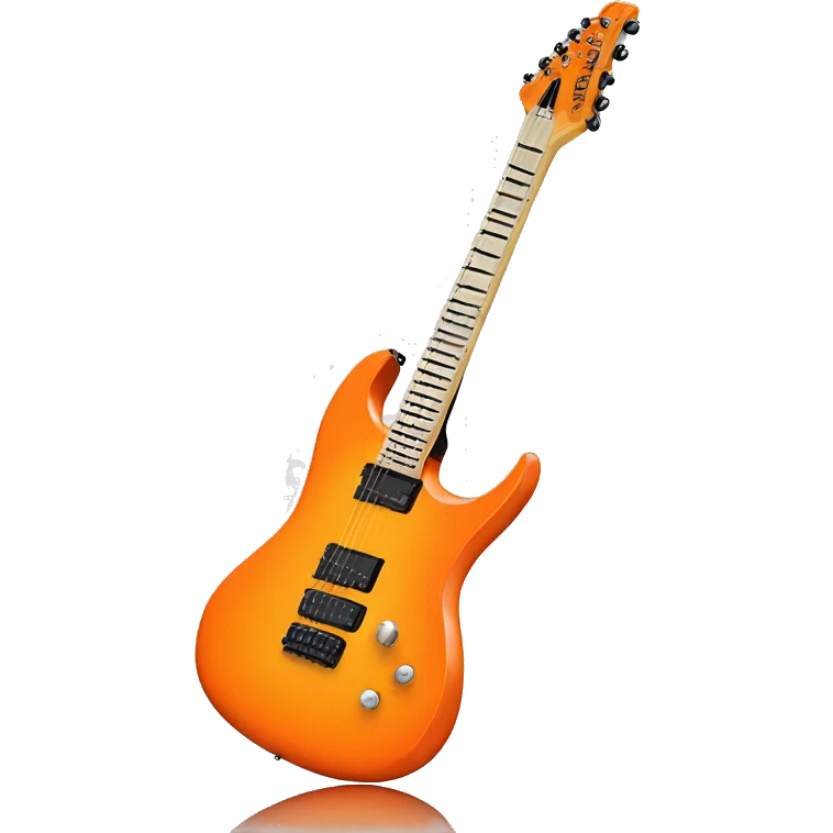 Orange ibenez Joe satriani guitar emoji