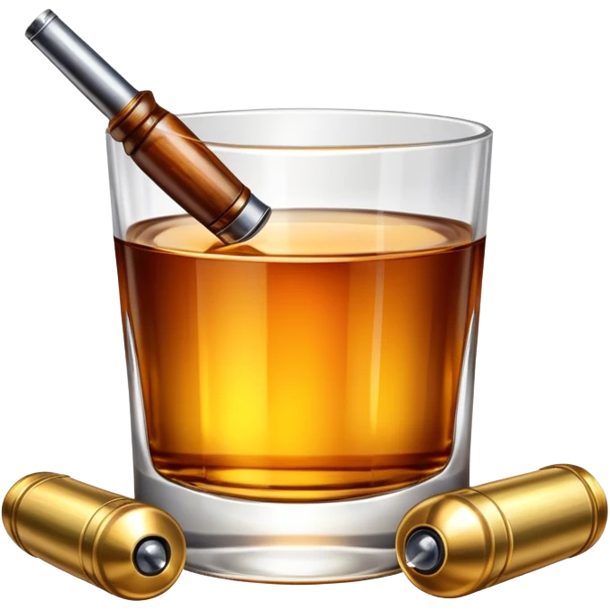 Bullets and Whiskey emoji