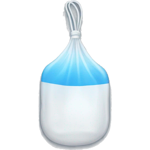 Saline bag emoji