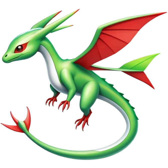 Modern Futuristic Flygon-Latias emoji