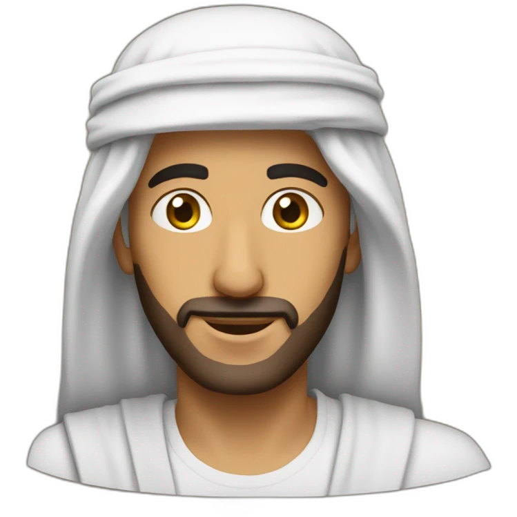 un arabe qui vole emoji