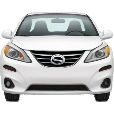WHITE CAR emoji