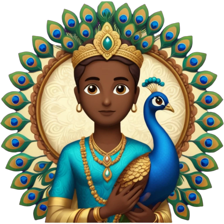 MuruganAnd murugan  vel and peocock at back vel also with  emoji