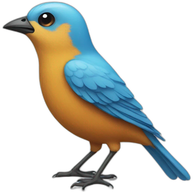 twitter bird emoji