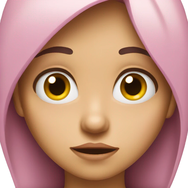 selfish girl is rolling her eyes emoji