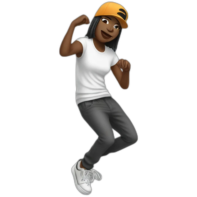 hiphop-dance emoji
