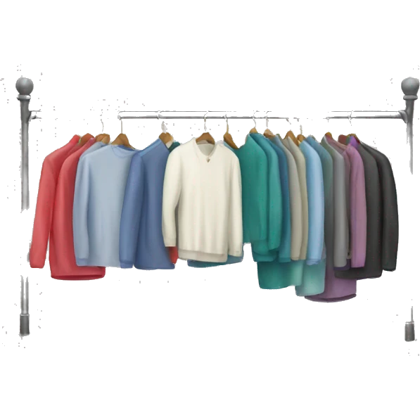 clothing rack emoji