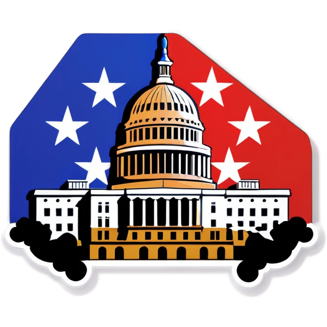 Congress building cracked emoji