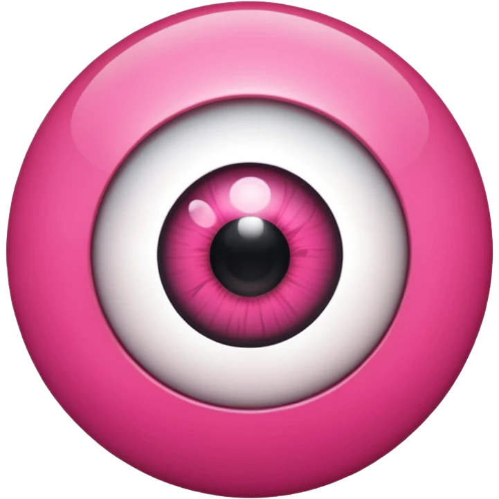 eyeball pink is my new apple emoji