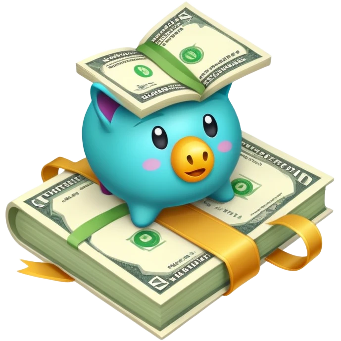 scholarship with money and certificate emoji