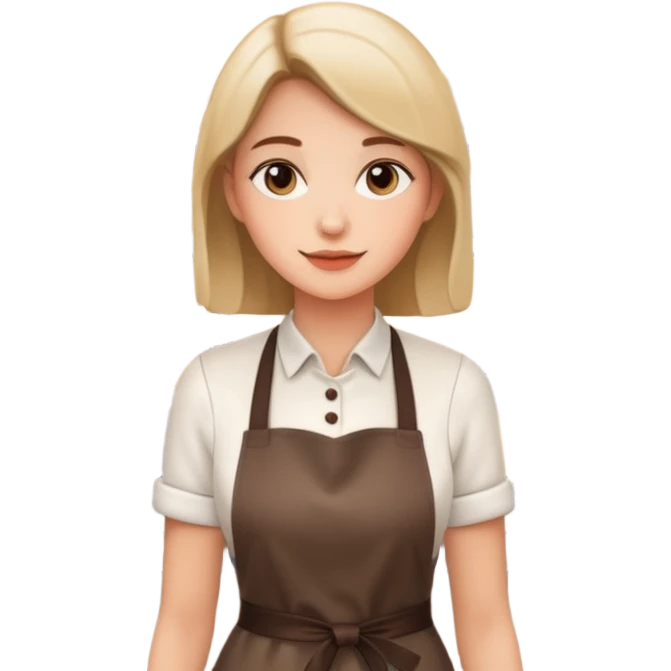 woman Café Barista emoji