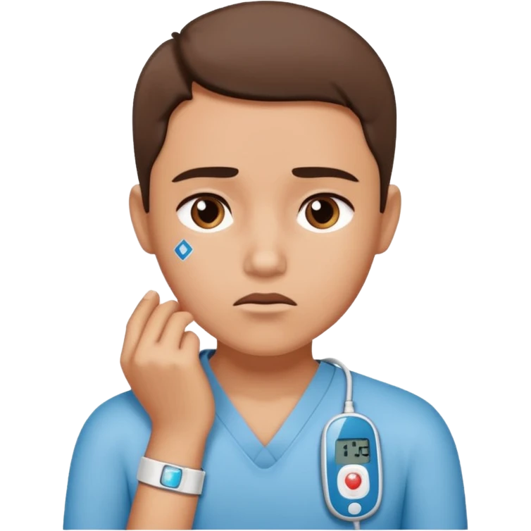 person with diabetes  emoji