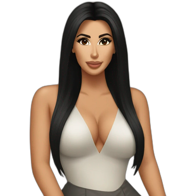 Kim Kardashian emoji