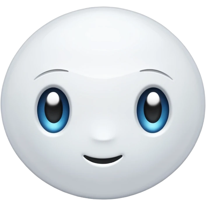 white bead thread emoji